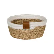 CESTO 7 CM X 18 CM X 18 CM MALAY - FIBRA NATURA/CREAM - Foto 3