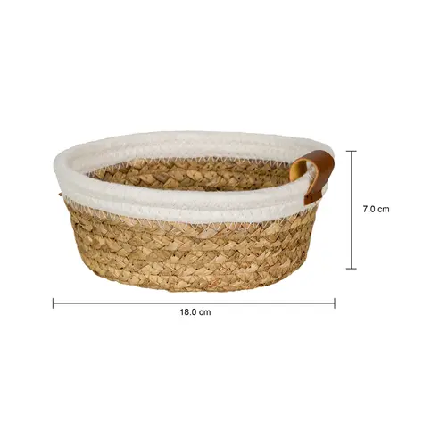 Imagem com medidas do produto CESTO 7 CM X 18 CM X 18 CM MALAY
