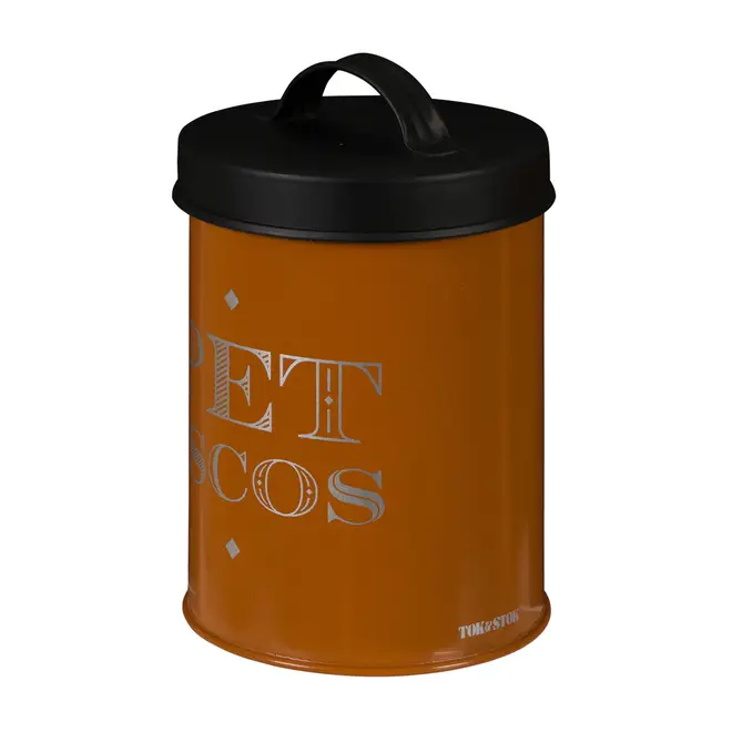 POTE PARA RAÇÃO 15 CM CONTAINER - TERRACOTA/PRETO - Foto 3