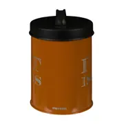 POTE PARA RAÇÃO 15 CM CONTAINER - TERRACOTA/PRETO - Foto 4