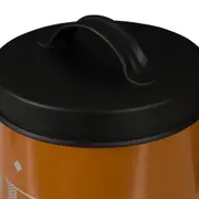POTE PARA RAÇÃO 15 CM CONTAINER - TERRACOTA/PRETO - Foto 5