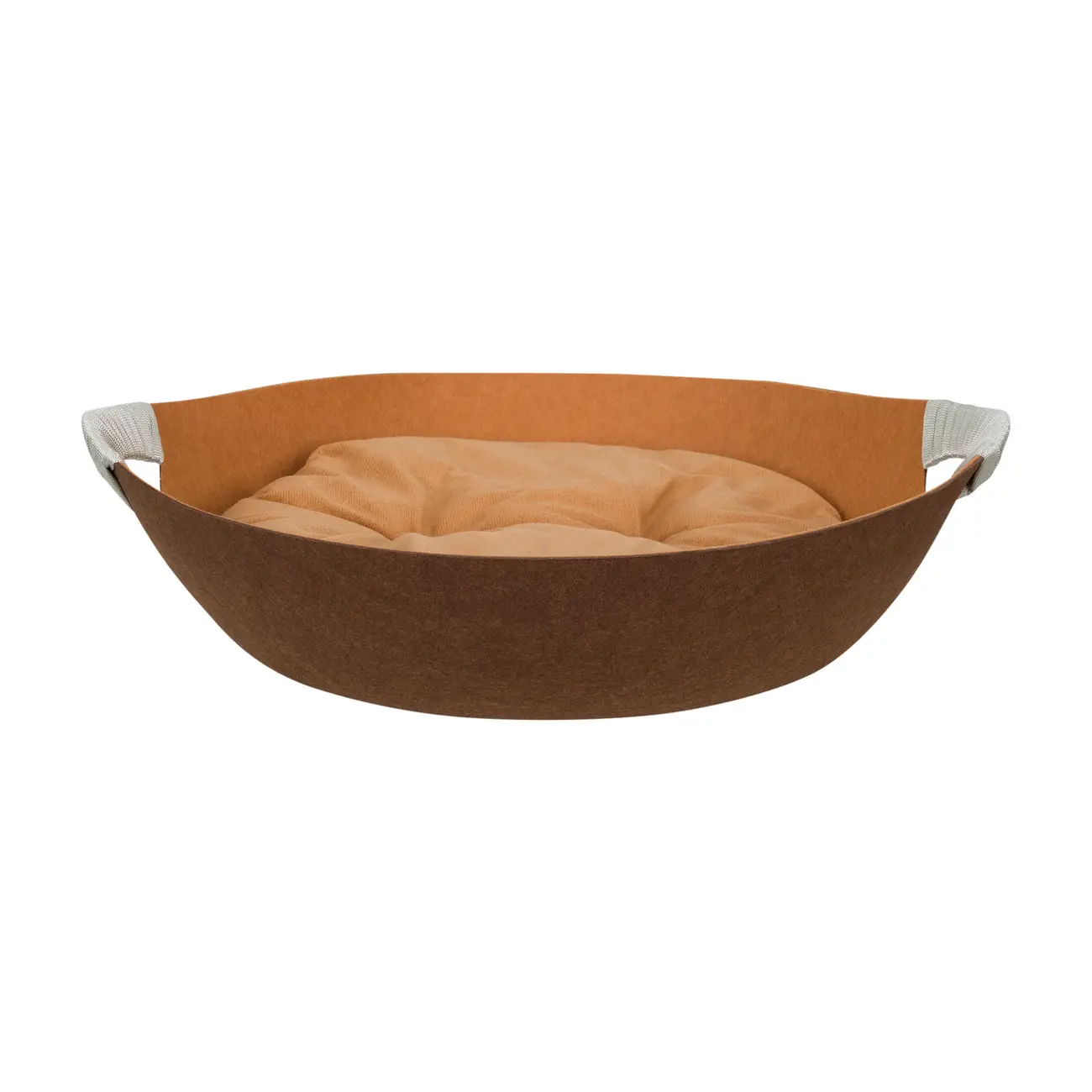 CAMA PARA PET 53 CM X 47 CM ABRIGO - MARROM/LATTE - Foto 1