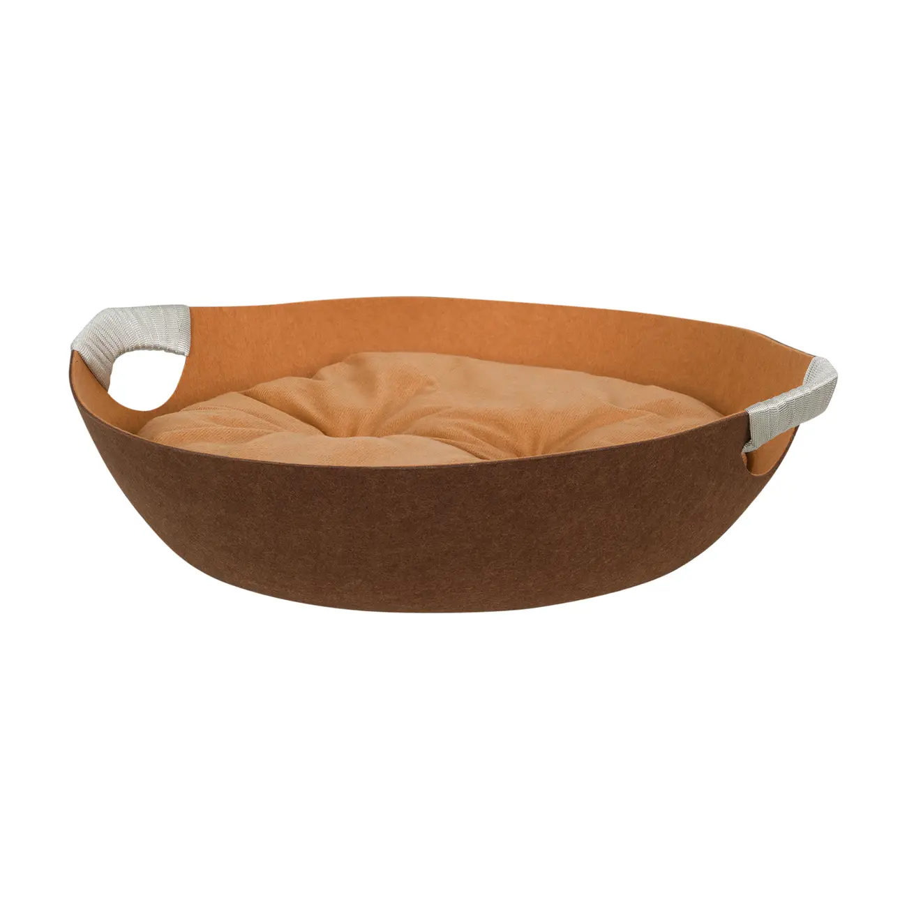 CAMA PARA PET 53 CM X 47 CM ABRIGO - MARROM/LATTE - Foto 2