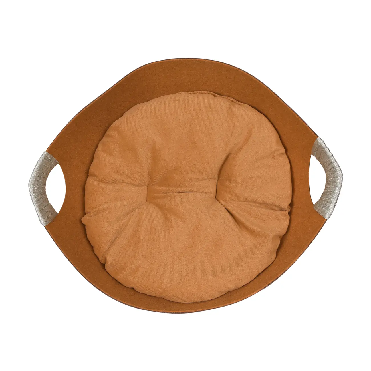 CAMA PARA PET 53 CM X 47 CM ABRIGO - MARROM/LATTE - Foto 4