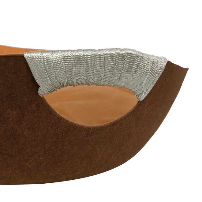 CAMA PARA PET 53 CM X 47 CM ABRIGO - MARROM/LATTE - Foto 6