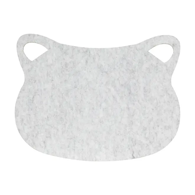 TAPETE PARA COMEDOURO PET PROTECT CAT - CINZA - Foto 1