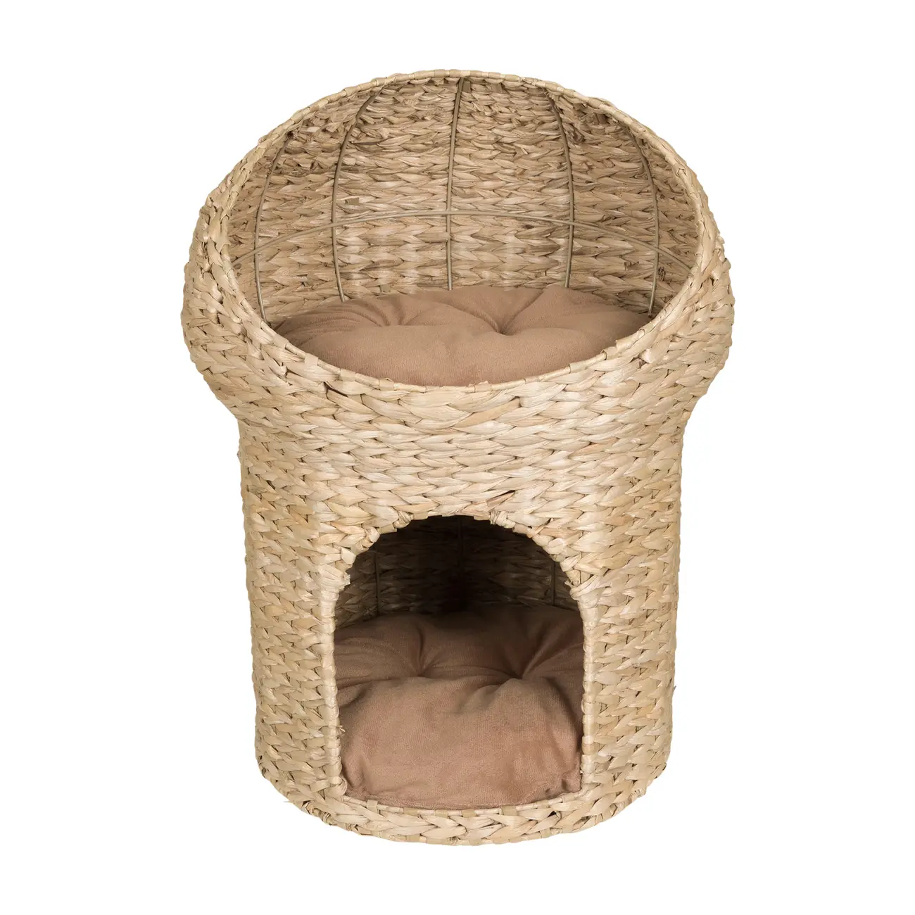 CASINHA PARA PET NINHO DUPLEX - FIBRA CLARA/LATTE - Foto 1