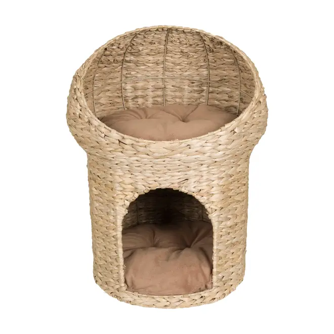 CASINHA PARA PET NINHO DUPLEX - FIBRA CLARA/LATTE - Foto 1