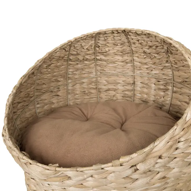 CASINHA PARA PET NINHO DUPLEX - FIBRA CLARA/LATTE - Foto 4