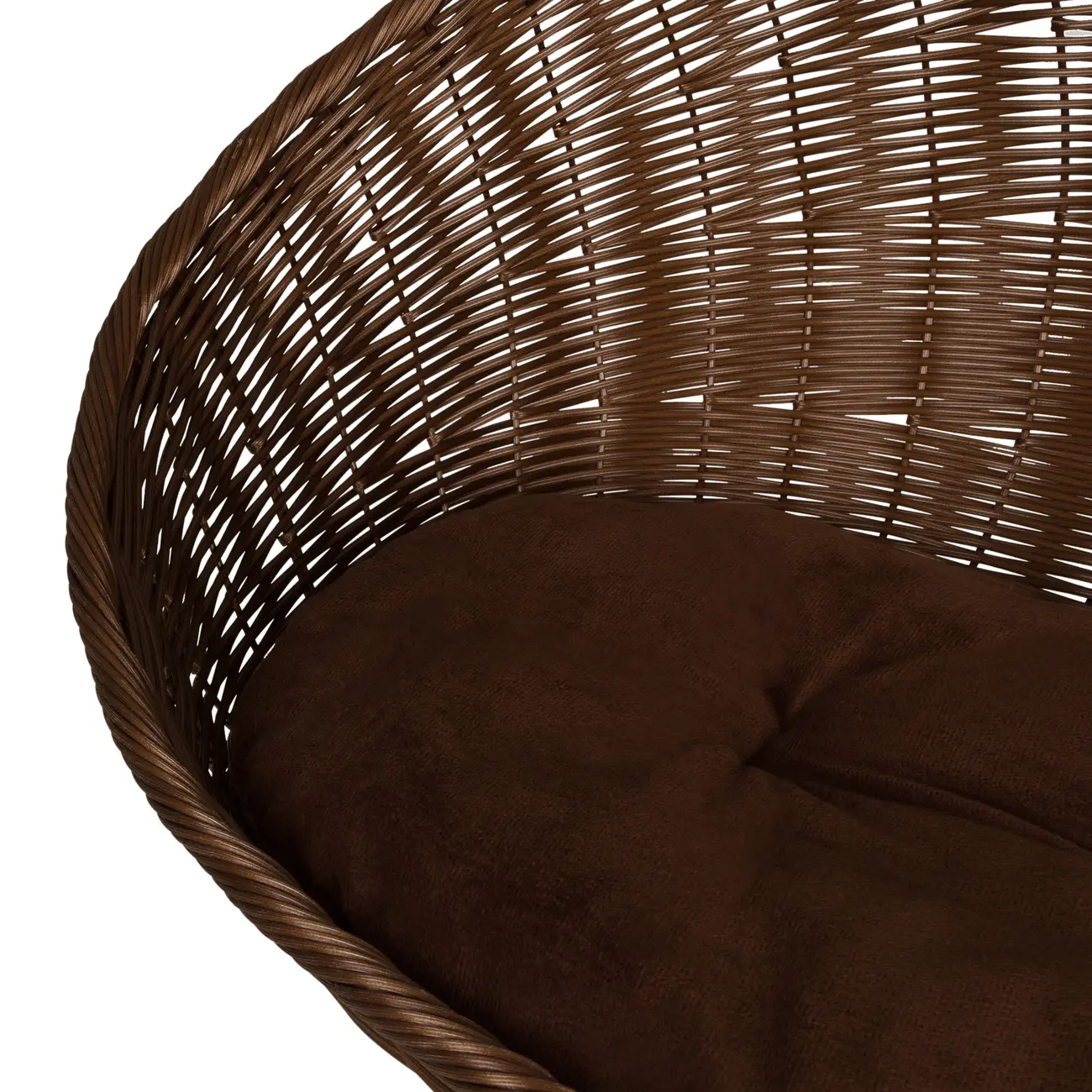 CAMA PARA PET 70 CM X 48 CM SERENA - MARROM/MANJERICÃO - Foto 5