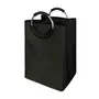 CESTO PARA ROUPA MODERN-HIVE - PRETO/MUSGO - Foto 2