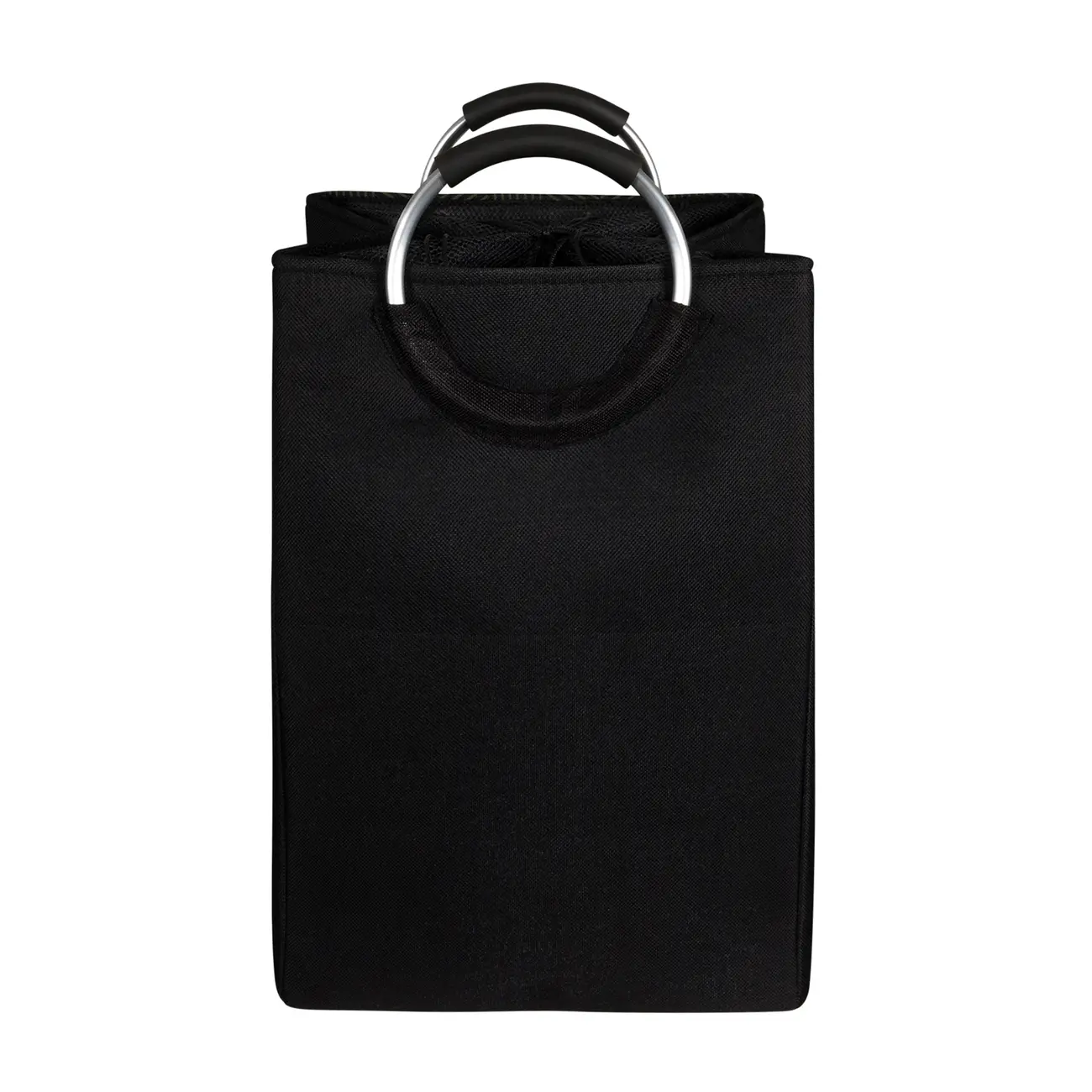 CESTO PARA ROUPA MODERN-HIVE - PRETO/MUSGO - Foto 3