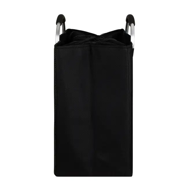 CESTO PARA ROUPA MODERN-HIVE - PRETO/MUSGO - Foto 4