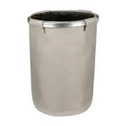 CESTO PARA ROUPA USE MAIS LAVE MENOS - NATURAL/PRETO - Foto 4