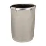 CESTO PARA ROUPA USE MAIS LAVE MENOS - NATURAL/PRETO - Foto 4