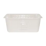CESTO 41 CM X 31 CM X 16 CM BLEACH ONE - BRANCO TRANSLUCIDO - Foto 1