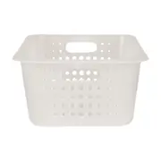 CESTO 41 CM X 31 CM X 16 CM BLEACH ONE - BRANCO TRANSLUCIDO - Foto 3