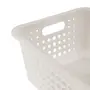 CESTO 41 CM X 31 CM X 16 CM BLEACH ONE - BRANCO TRANSLUCIDO - Foto 4