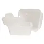 CESTO 41 CM X 31 CM X 16 CM BLEACH ONE - BRANCO TRANSLUCIDO - Foto 7