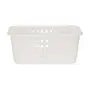 CESTO 29 CM X 19 CM X 12 CM BLEACH ONE - BRANCO TRANSLUCIDO - Foto 1