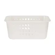 CESTO 29 CM X 19 CM X 12 CM BLEACH ONE - BRANCO TRANSLUCIDO - Foto 1