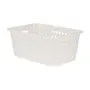 CESTO 29 CM X 19 CM X 12 CM BLEACH ONE - BRANCO TRANSLUCIDO - Foto 2