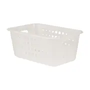 CESTO 29 CM X 19 CM X 12 CM BLEACH ONE - BRANCO TRANSLUCIDO - Foto 2