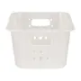 CESTO 29 CM X 19 CM X 12 CM BLEACH ONE - BRANCO TRANSLUCIDO - Foto 3