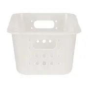 CESTO 29 CM X 19 CM X 12 CM BLEACH ONE - BRANCO TRANSLUCIDO - Foto 3