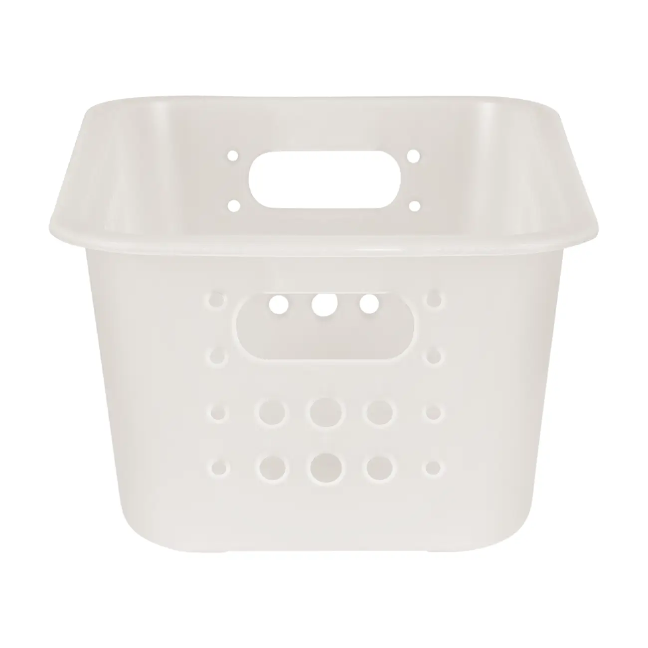CESTO 29 CM X 19 CM X 12 CM BLEACH ONE - BRANCO TRANSLUCIDO - Foto 3
