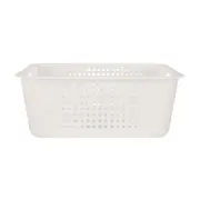 CESTO 56 CM X 41 CM X 22 CM BLEACH ONE - BRANCO TRANSLUCIDO - Foto 1