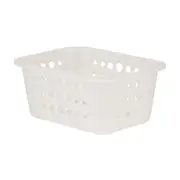 CESTO 18 CM X 14 CM X 8 CM BLEACH ONE - BRANCO TRANSLUCIDO - Foto 2
