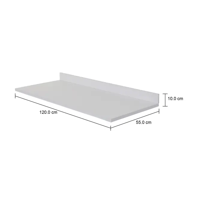 TAMPO PARA ARMÁRIO DE COZINHA COM FRONTÃO 1,20 M LIN - BRANCO - Foto 7