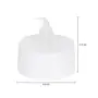 VELA LED RÉCHAUD COM 6 BRILLA - BRANCO - Foto 5