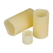 VELA LED 15 CM X 9 CM MANTRA - BEGE - Foto 6