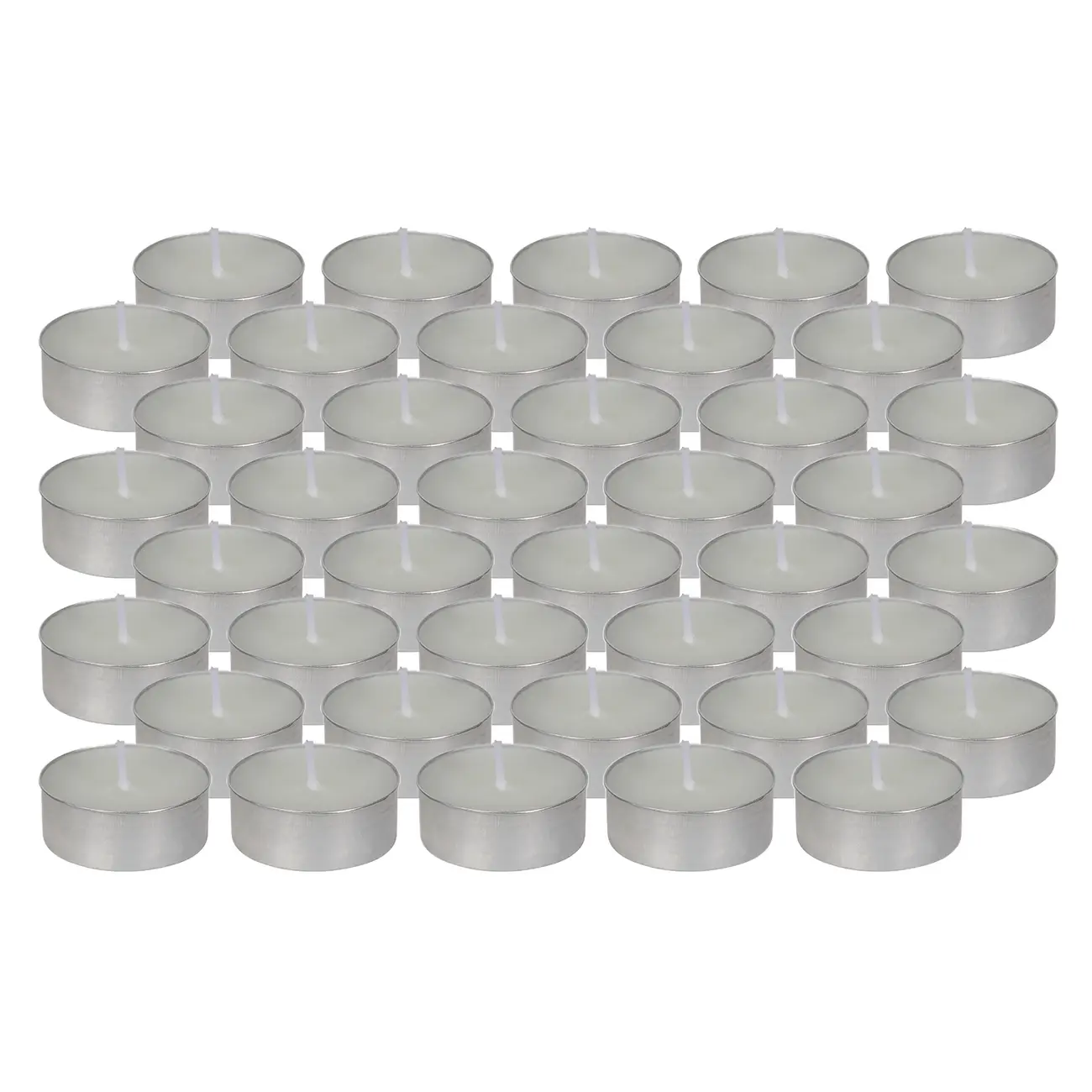 VELA RÉCHAUD COM 40 AURA - BRANCO/PRATA - Foto 1
