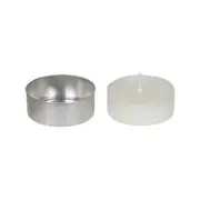 VELA RÉCHAUD COM 40 AURA - BRANCO/PRATA - Foto 3
