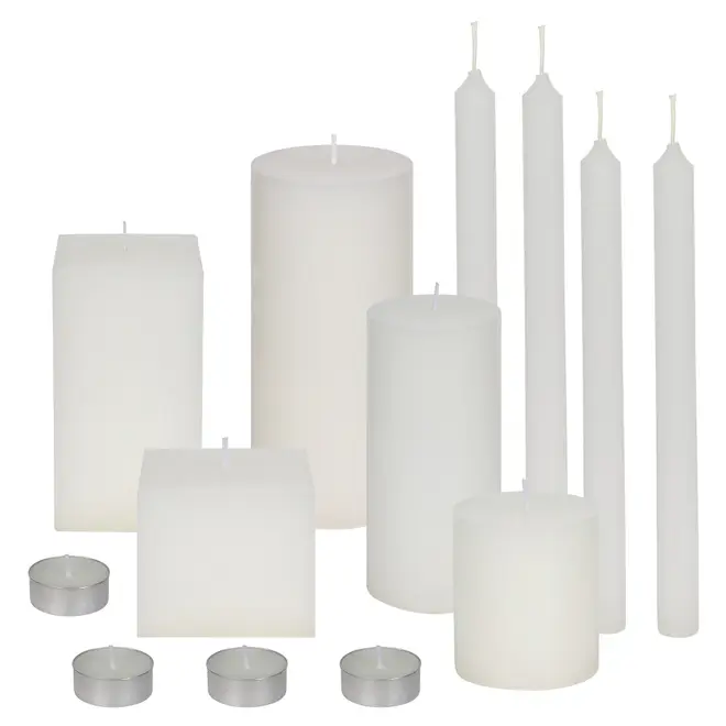 VELA RÉCHAUD COM 40 AURA - BRANCO/PRATA - Foto 5