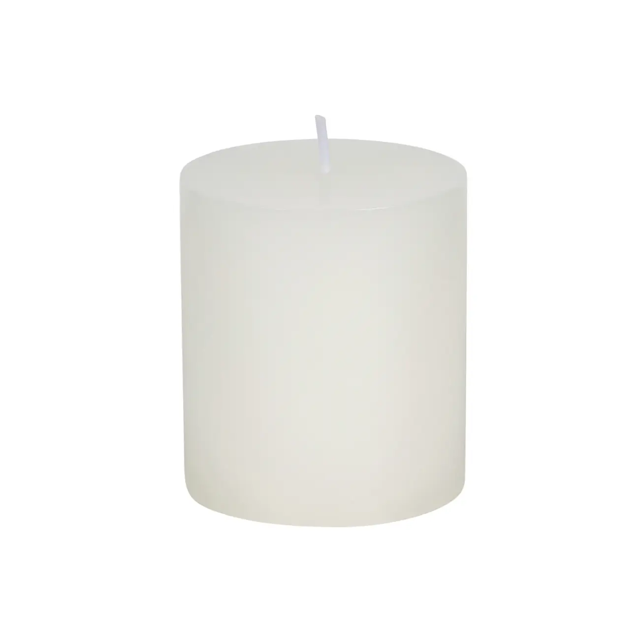VELA 8 CM X 7 CM AURA - BRANCO - Foto 1