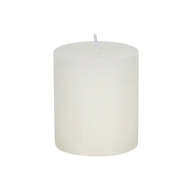 VELA 8 CM X 7 CM AURA - BRANCO - Foto 1