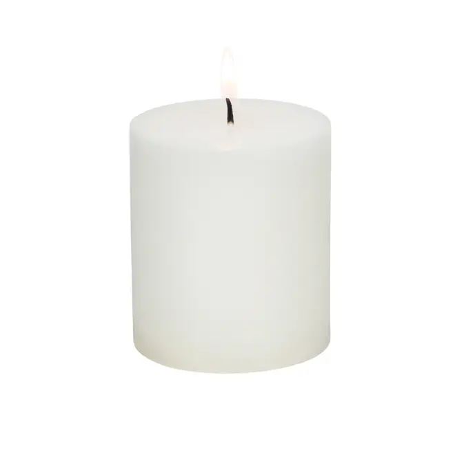 VELA 8 CM X 7 CM AURA - BRANCO - Foto 2