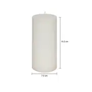 VELA 15 CM X 7 CM AURA - BRANCO - Foto 21