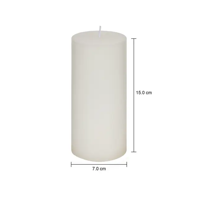 VELA 15 CM X 7 CM AURA - BRANCO - Foto 21