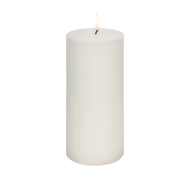 VELA 20 CM X 9 CM AURA - BRANCO - Foto 2