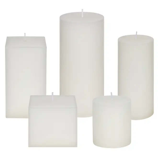 VELA 15 CM X 8 CM AURA - BRANCO - Foto 6