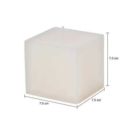 Imagem com medidas do produto VELA 7 CM X 7 CM EQUILÍBRIO