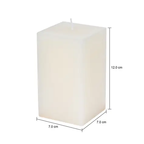 Imagem com medidas do produto VELA 12 CM X 7 CM EQUILÍBRIO