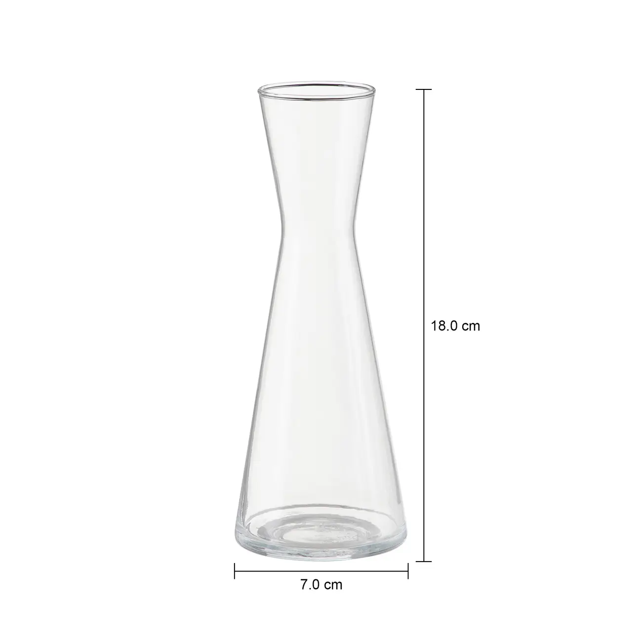VASO 18 CM CONICO - INCOLOR - Foto 2
