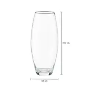 VASO 22 CM BLEW - INCOLOR - Foto 2