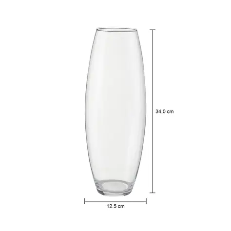 Imagem com medidas do produto VASO 34 CM BLEW